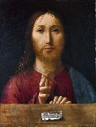 Antonello da Messina Christ Blessing Germany oil painting artist